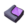 600 GSM microfiber purple cloth